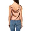 Norma Kamali Women’s Drop Shoulder Maria Top(Cappuccino)