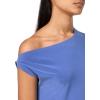Norma Kamali Women’s Drop Shoulder Top(Military Blue)