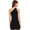 Norma Kamali Womens One Shoulder Top(Black)