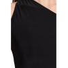 Norma Kamali Womens One Shoulder Top(Black)