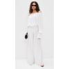 Norma Kamali Women’s Peasant Bodysuit(Snow White)