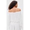 Norma Kamali Women’s Peasant Bodysuit(Snow White)