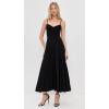Norma Kamali Women’s Underwire Midcalf Dress(Black)