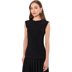 Norma Kamali Womens Sleeveless Top(Black)