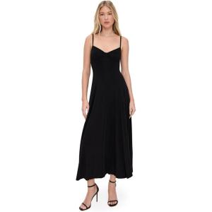 Norma Kamali Women’s Underwire Midcalf Dress(Black)