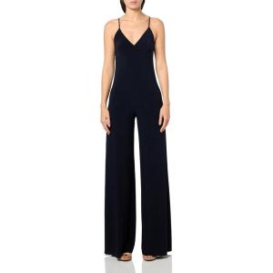 Norma Kamali womens Slip Jumpsuit (24)(Midnight)
