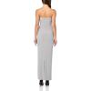 Norma Kamali Women’s Strapless Long Dress(Grey)
