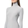 Norma Kamali Womens Turtle Long Dress(Grey)