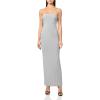 Norma Kamali Women’s Strapless Long Dress(Grey)