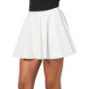 Norma Kamali Women’s Flared Mini Skirt(Snow White)