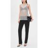 Norma Kamali Women’s Flat Front Mens Pants(Black)