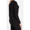 Norma Kamali Women’s Long Sleeve Drop Shoulder Top(Black)