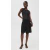 Norma Kamali Women’s Mens Pleat Bermuda Shorts(Black)