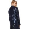 Norma Kamali Women’s Nk Shirt W/Collar Stand(True Navy)