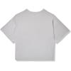 Norma Kamali womens Short Sleeve Boxy T(Grey)