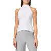 Norma Kamali Halter Top Shirt(Snow White)