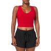 Norma Kamali Women’s Active Bra(Tiger Red/Tiger Red)