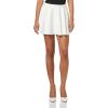 Norma Kamali Women’s Flared Mini Skirt(Snow White)