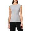 Norma Kamali Womens Sleeveless Top(Grey)
