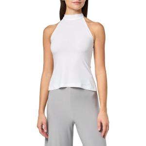 Norma Kamali Halter Top Shirt(Snow White)