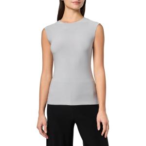 Norma Kamali Womens Sleeveless Top(Grey)