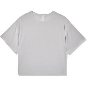 Norma Kamali womens Short Sleeve Boxy T(Grey)