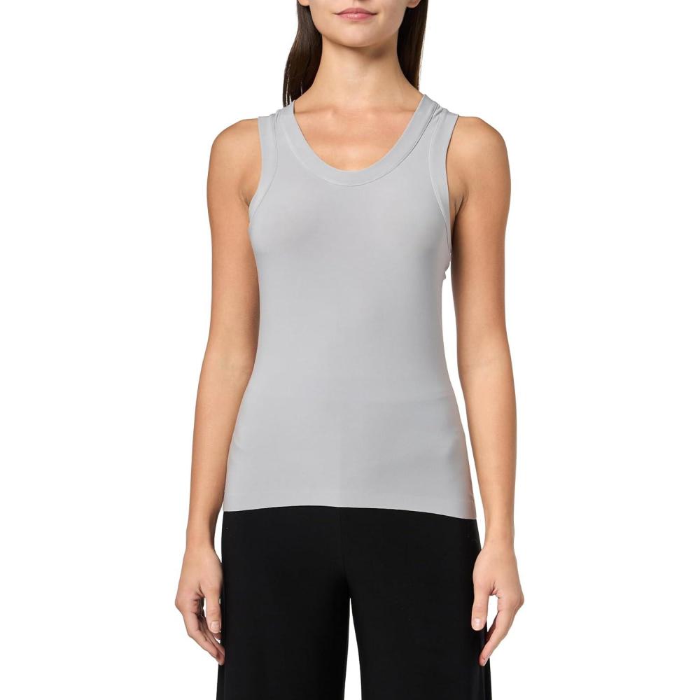 image:imageNorma Kamali Womens Racer TeeGrey