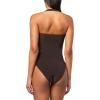 Norma Kamali Women’s Cayla Bodysuit(Chocolate)