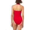 Norma Kamali Women’s Cayla Bodysuit(Tiger Red)