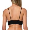 Norma Kamali Women’s Cropped Slip Bra(Black)