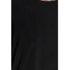 Norma Kamali Women’s Short Sleeve Boxy Top(Black 1)