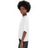 Norma Kamali Women’s Short Sleeve Boxy Top(Snow White)