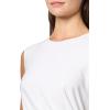Norma Kamali Women’s Sleeveless Twist Top(Snow White)