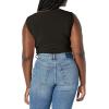 Norma Kamali womens Tara Bodysuit(Black)
