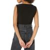 Norma Kamali womens Tara Bodysuit(Black)