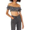 NORMA KAMALI Women’s Standard Jose Top(Petite Fleur)
