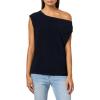 Norma Kamali Women’s Drop Shoulder Top (24)(Midnight)