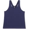 Norma Kamali Women’s Racer Tailored Terry Tank Top(True Navy)