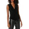 Norma Kamali Women’s Vest with Lapel(Black)