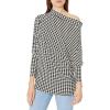 Norma Kamali womens Shirt(Large Check)