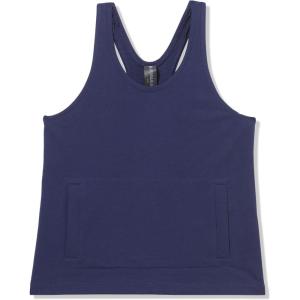 Norma Kamali Women’s Racer Tailored Terry Tank Top(True Navy)