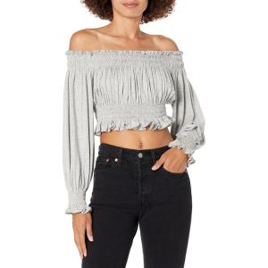 Norma Kamali Women’s Shirt, Light Grey, XXS/32