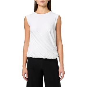 Norma Kamali Women’s Sleeveless Twist Top(Snow White)