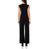 Norma Kamali Women’s SLEEVELESS JUMPSUIT(Black)