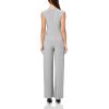 Norma Kamali Women’s Sleeveless Jumpsuit(Grey)
