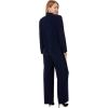 Norma Kamali womens Double Breasted Straight Leg Jumpsuit(True Navy)