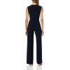 Norma Kamali womens Sleeveless Jumpsuit (24)(Midnight)