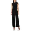 Norma Kamali Women’s SLEEVELESS JUMPSUIT(Black)