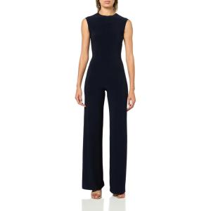Norma Kamali womens Sleeveless Jumpsuit (24)(Midnight)
