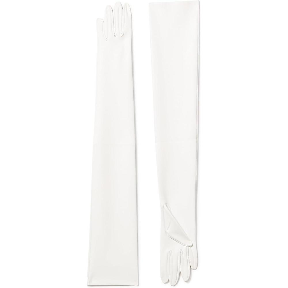 image:imageNorma Kamali womens Long GlovesSnow White